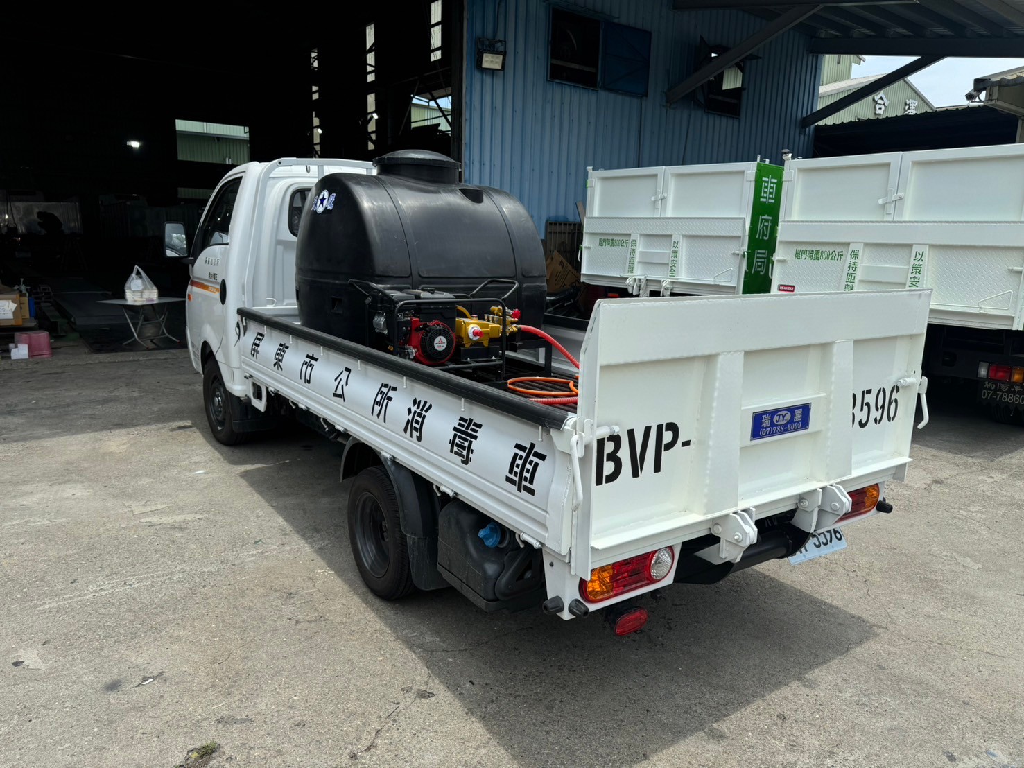 屏東框式車消毒